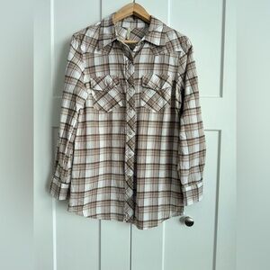 Denim Co Pearl Snap Women’s Shirt